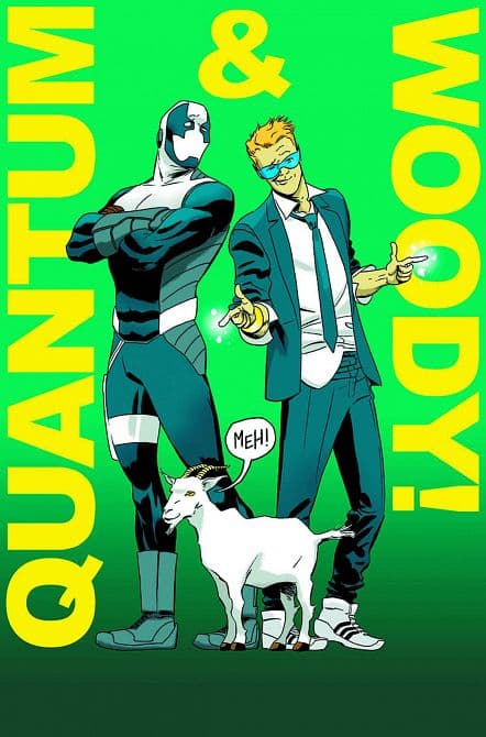 Cover Art for QUANTUM & WOODY