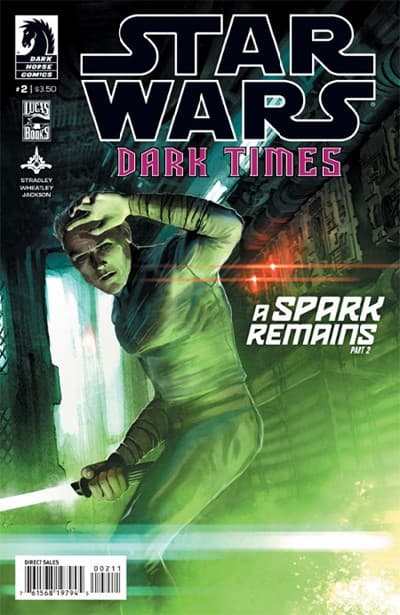 Cover Art for STAR WARS DARK TIMES SPARK REMAINS