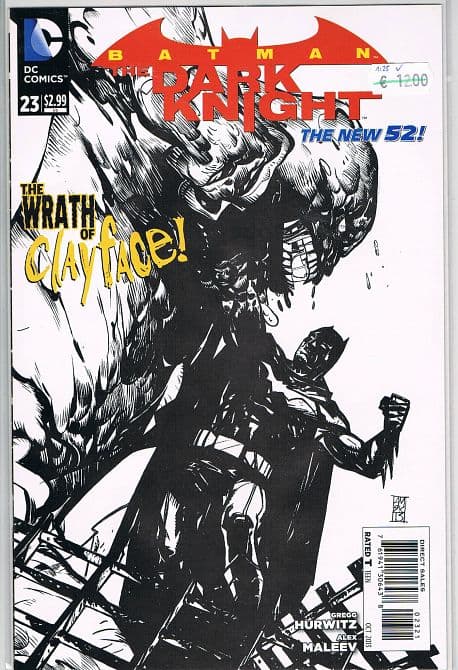 Cover Art for BATMAN THE DARK KNIGHT ( 2011-2014 )