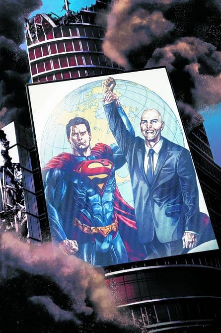 Cover Art for INJUSTICE GODS AMONG US