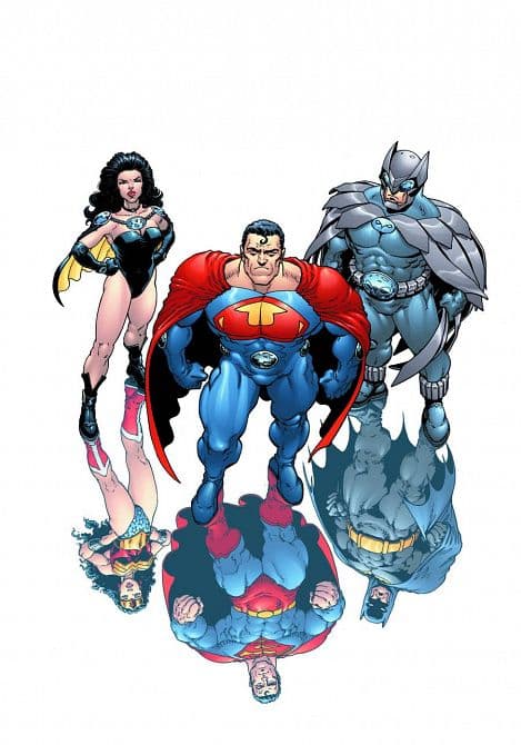Cover Art for JLA EARTH 2 DELUXE EDITION HC