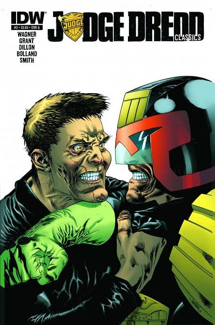 Cover Art for JUDGE DREDD CLASSICS
