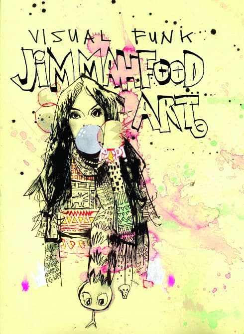 Cover Art for VISUAL FUNK JIM MAHFOOD ART HC