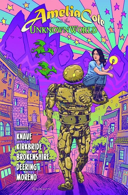 Cover Art for AMELIA COLE AND THE UNKNOWN WORLD GN