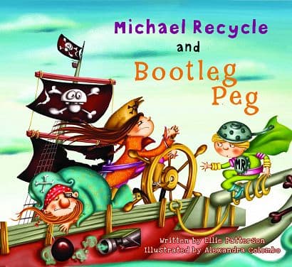 Cover Art for MICHAEL RECYCLE MEETS BOOTLEG PEG HC