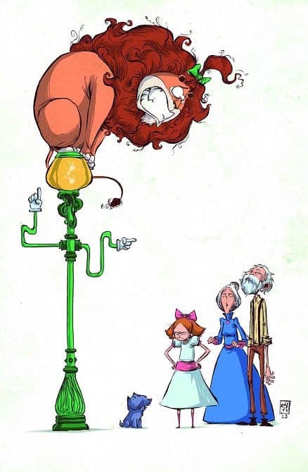 Cover Art for EMERALD CITY OF OZ