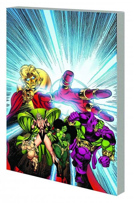 Cover Art for INFINITY GAUNTLET AFTERMATH TP