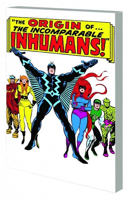 Cover Art for INHUMANS TP ORIGIN OF INHUMANS
