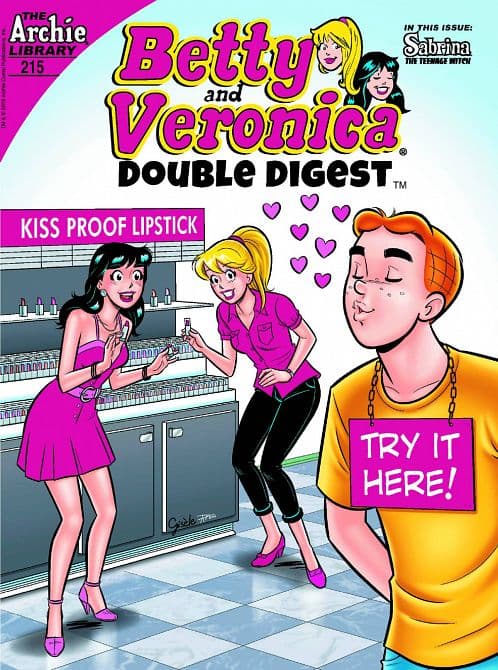 Cover Art for BETTY & VERONICA DOUBLE DIGEST