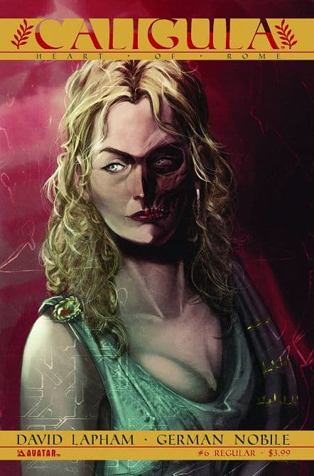 Cover Art for CALIGULA HEART OF ROME