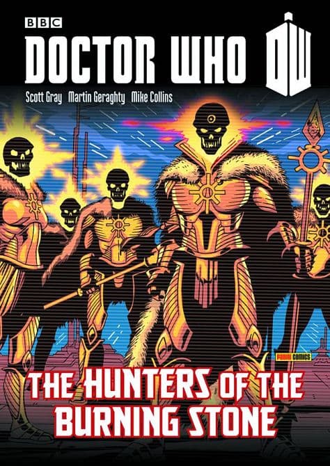 DOCTOR WHO TP HUNTER O/T BURNING STONE
