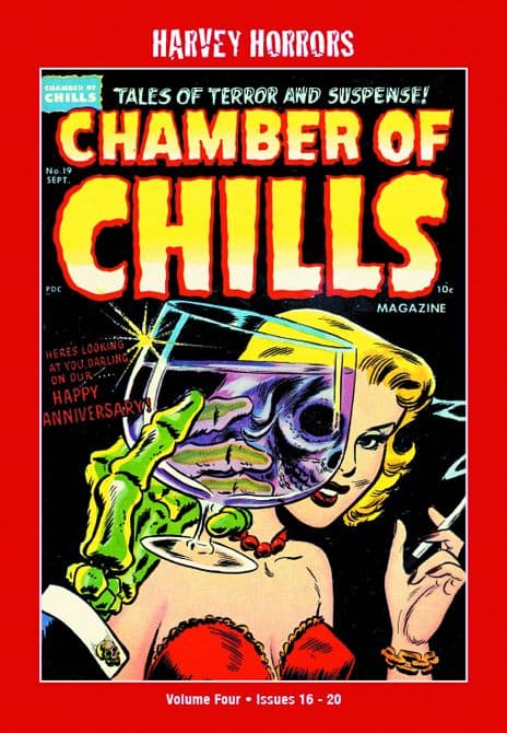 Cover Art for HARVEY HORRORS CHAMBER OF CHILLS SOFTIE TP VOL 04