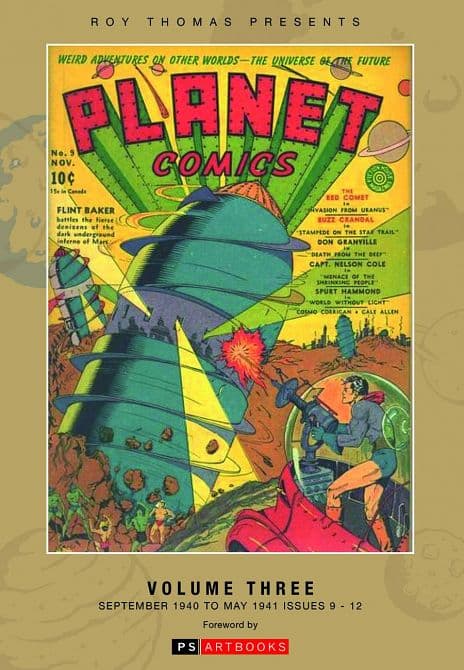 Cover von ROY THOMAS PRESENTS VOL 03 PLANET COMICS HC