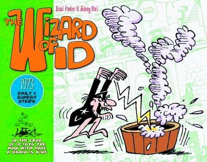 Cover Art for WIZARD OF ID HC DAILIES & SUNDAYS 1973