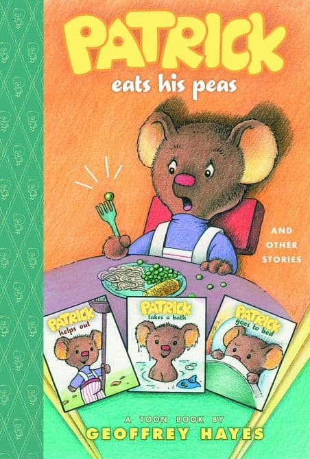 Cover Art for PATRICK EATS HIS PEAS & OTHER STORIES HC