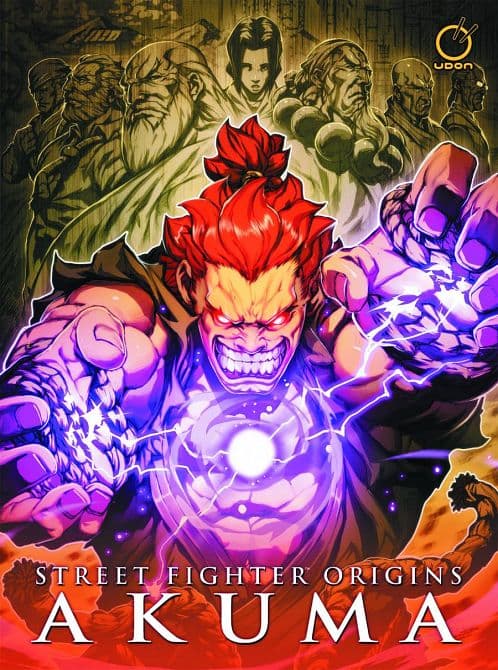 Cover Art for STREET FIGHTER ORIGINS AKUMA HC