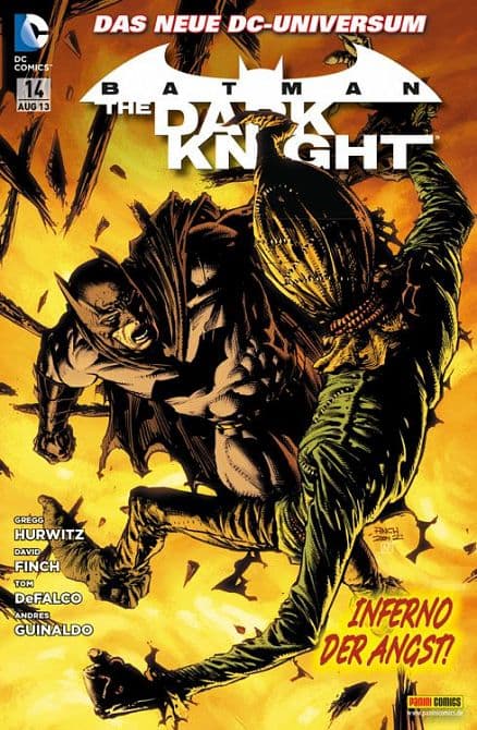 Cover Art for BATMAN: THE DARK KNIGHT ( NEW 52 )