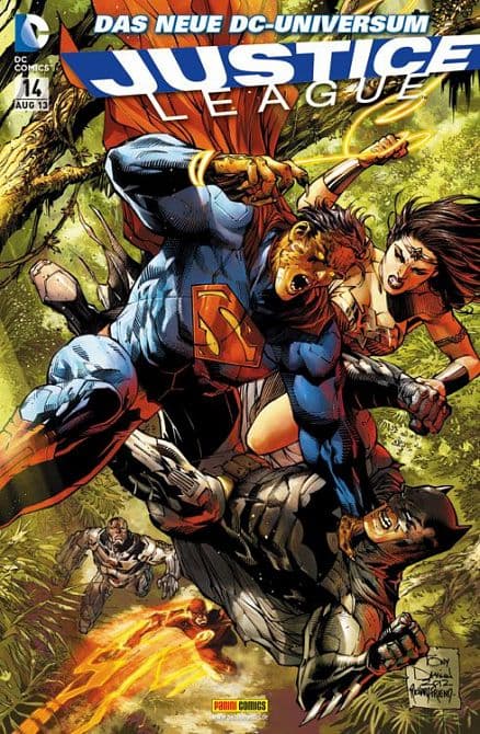 Cover Art for JUSTICE LEAGUE ( NEW 52 )
