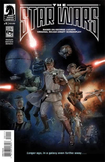 Cover Art for STAR WARS LUCAS DRAFT