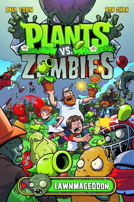Cover Art for PLANTS VS ZOMBIES HC LAWNMAGEDDON
