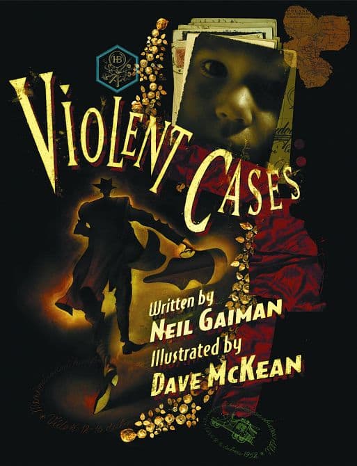 Cover Art for VIOLENT CASES HC