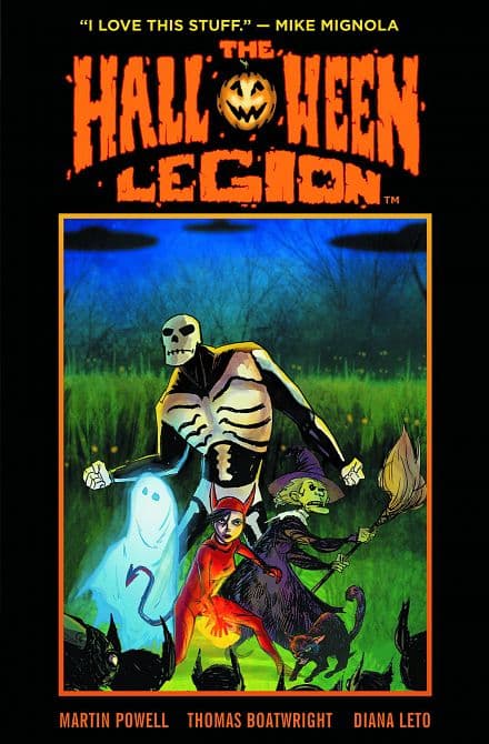 Cover Art for HALLOWEEN LEGION GREAT GOBLIN INVASION HC
