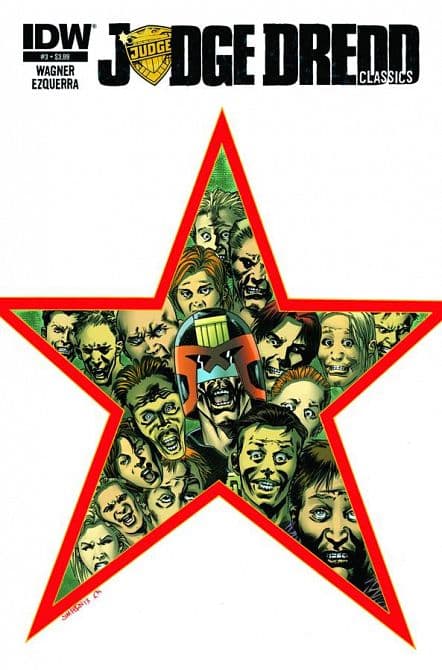 Cover Art for JUDGE DREDD CLASSICS