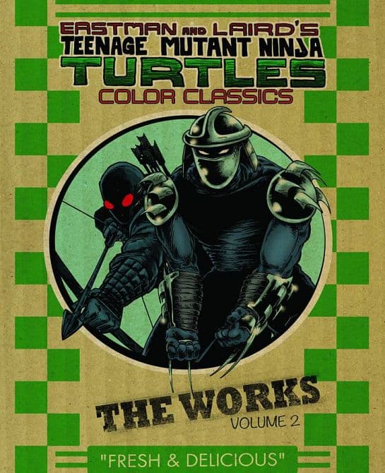 Cover Art for TEENAGE MUTANT NINJA TURTLES WORKS HC VOL 02
