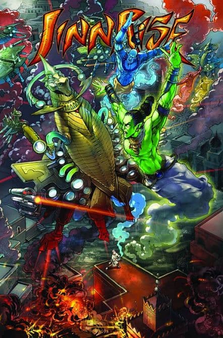 Cover Art for JINNRISE TP VOL 01