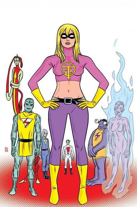 Cover Art for IT GIRL & ATOMICS ROUND TWO WORLD IS FLAT TP