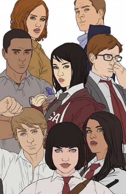 Cover Art for MORNING GLORIES DELUXE HC VOL 02