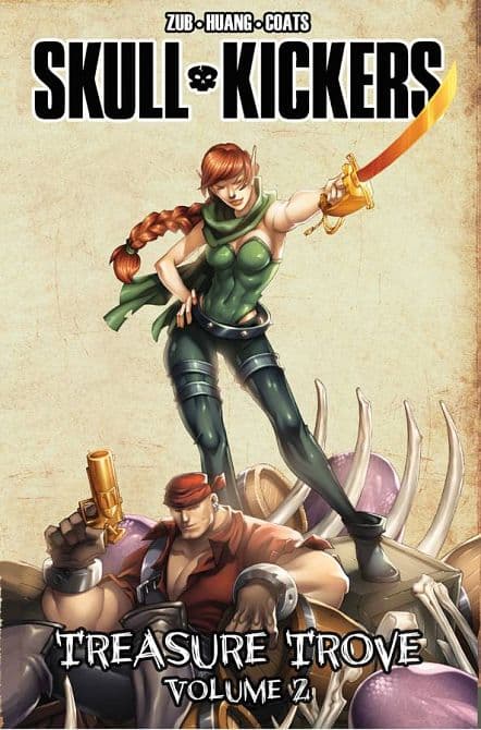 Cover Art for SKULLKICKERS TREASURE TROVE HC VOL 02