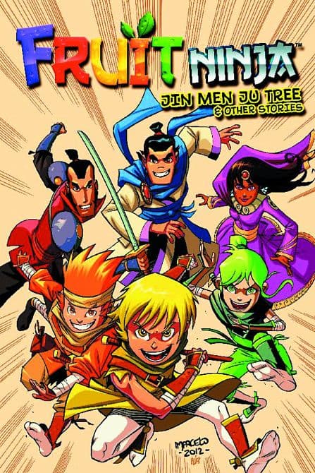 Cover Art for FRUIT NINJA JIN MEN JU TREE AND OTHER STORIES GN