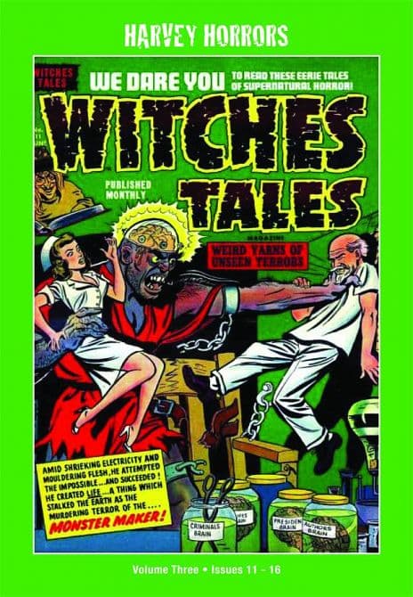 Cover Art for HARVEY HORRORS WITCHES TALES SOFTIE TP VOL 03