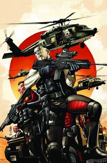Cover Art for BLOODSHOT & HARD CORPS