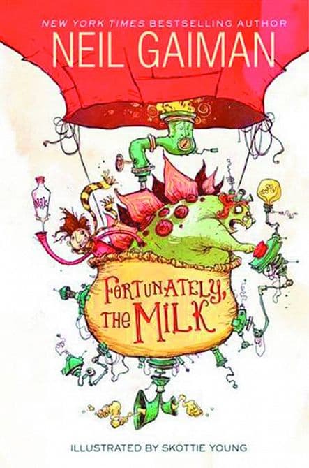 NEIL GAIMAN FORTUNATELY THE MILK HC