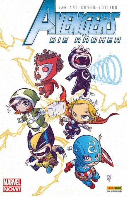 Cover Art for AVENGERS-DIE RÄCHER