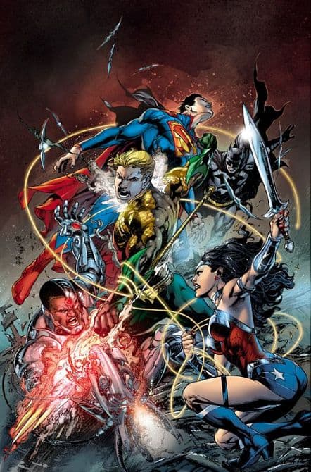 Cover Art for JUSTICE LEAGUE ( NEW 52 )