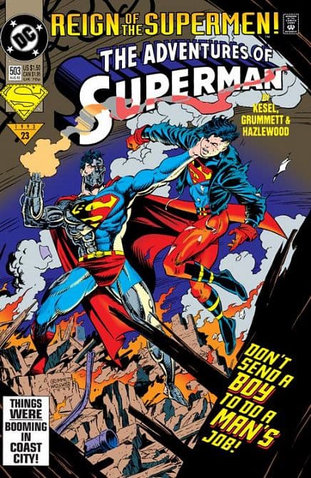 Cover Art for DER TOD VON SUPERMAN 03: DIE HERRSCHAFT DER SUPERMEN ( SC )
