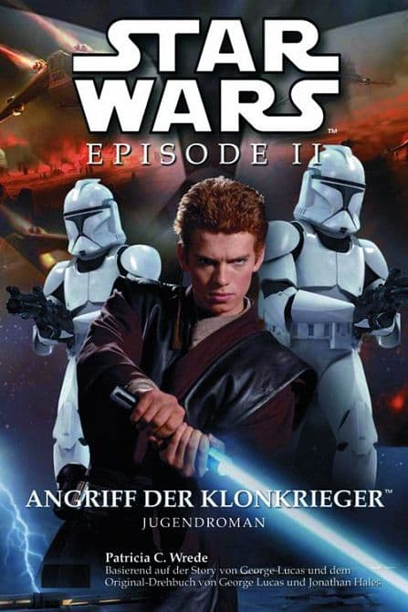 Cover Art for STAR WARS: EPISODE II-ANGRIFF DER KLONKRIEGER ( ROMAN )