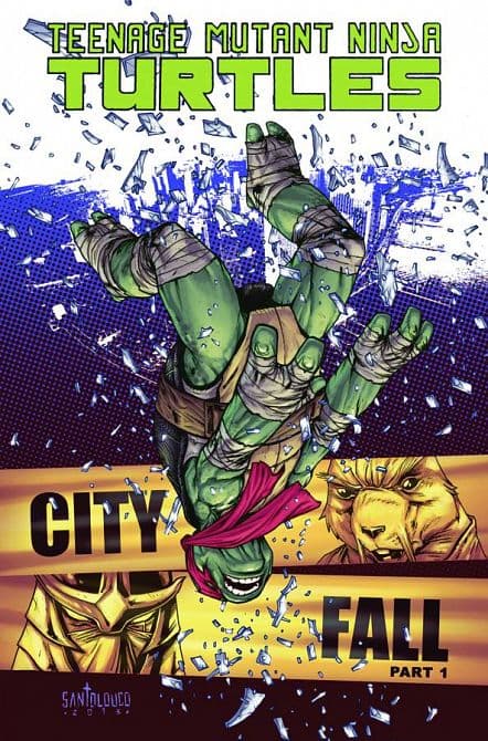 Cover Art for TMNT ONGOING TP VOL 06 CITY FALL PT 1