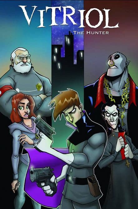 Cover Art for VITRIOL THE HUNTER TP
