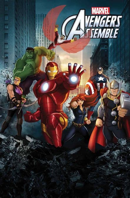 Cover Art for MARVEL UNIVERSE AVENGERS ASSEMBLE