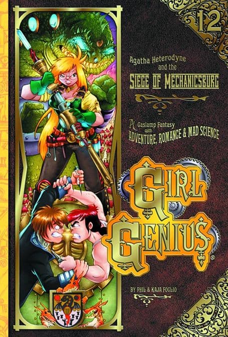 Cover Art for GIRL GENIUS TP VOL 12 SEIGE OF MECHANICSBURG