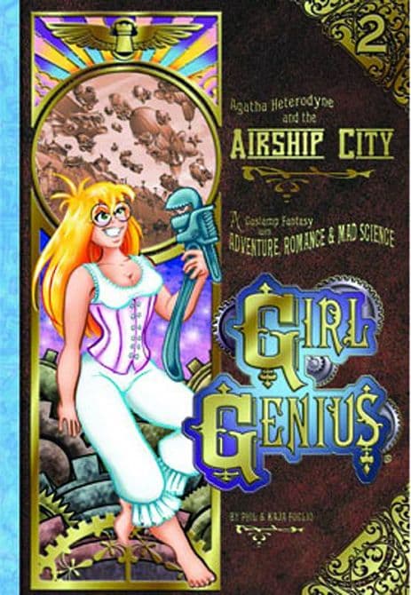 Cover Art for GIRL GENIUS TP VOL 02 AGATHA & THE AIRSHIP CITY