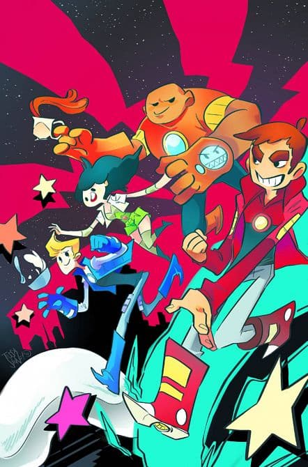 Cover Art for BRAVEST WARRIORS