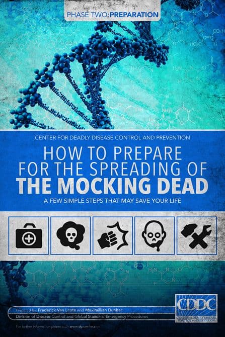 Cover Art for MOCKING DEAD