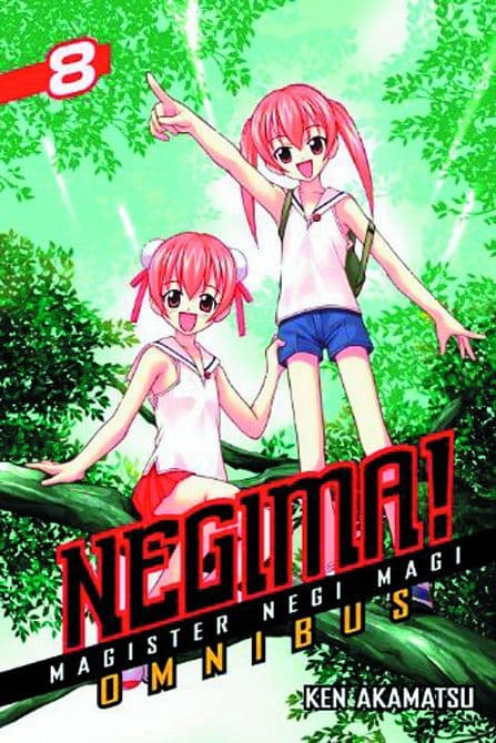Cover Art for NEGIMA OMNIBUS GN VOL 08