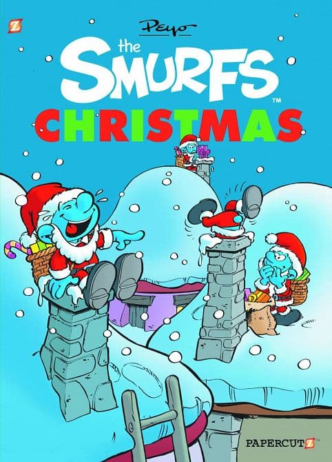 Cover Art for SMURFS CHRISTMAS HC