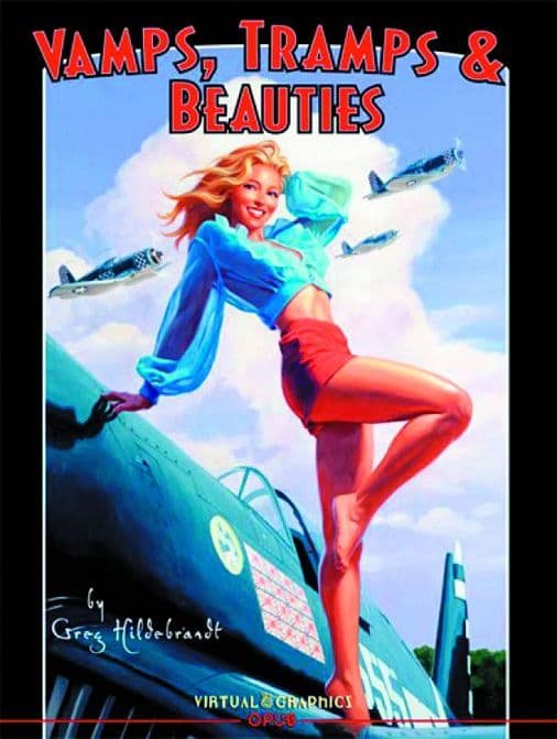 VAMPS TRAMPS & BEAUTIES PINUP ART OF GREG HILDEBRANDT SC